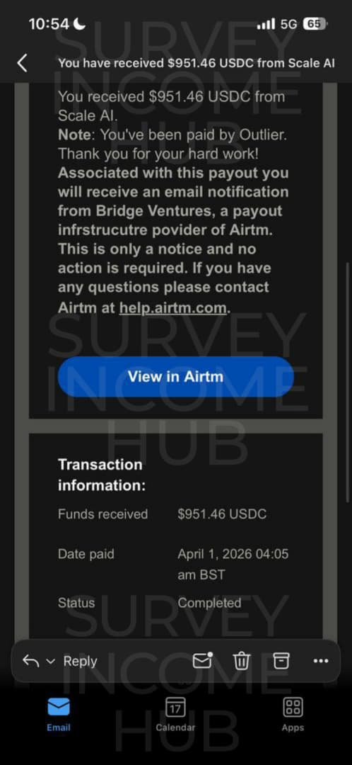 Payment proof
