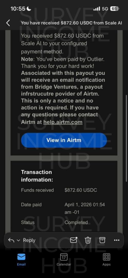 Payment proof