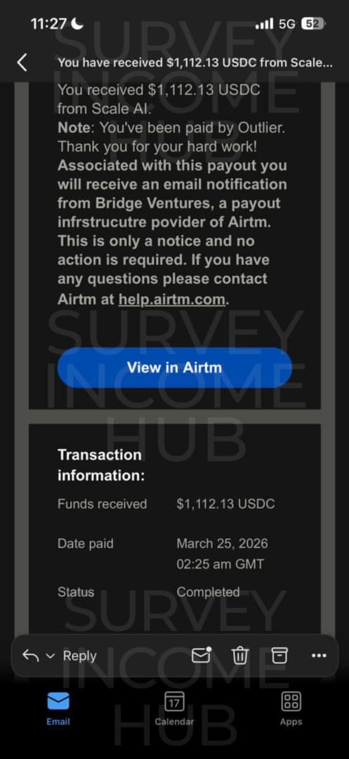 Payment proof
