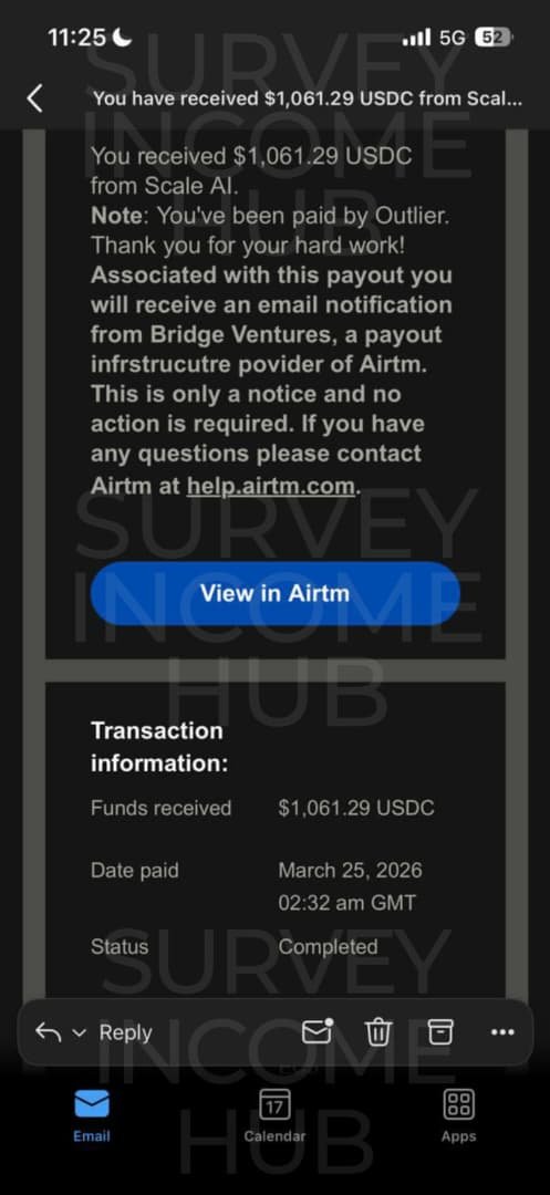 Payment proof