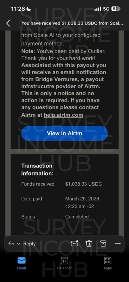 Payment proof